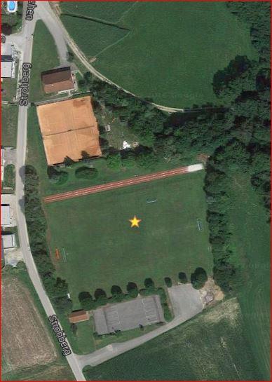 Sportanlage der DSG Union Pergkirchen (Ausschnitt aus Google Maps)